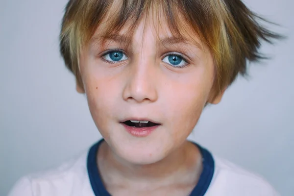 European school-age boy — Stock Photo, Image