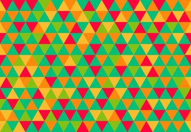 Retro üçgen desen tatlı Lolly