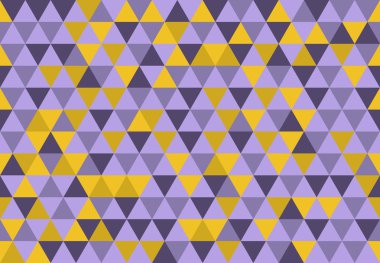 Retro üçgen desen güneş duş