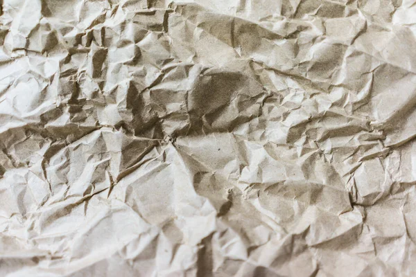 Streszczenie Old Crumpled Brown Paper Texture Brown Wrinkle Recycle Paper — Zdjęcie stockowe