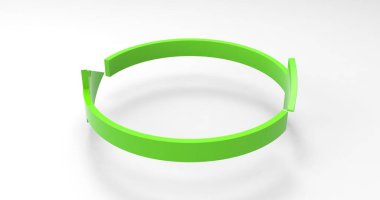 Yeşil Eko Geri Dönüşüm Okları, Oklarla Geri Dönüşümlü Simge ve Simgesi