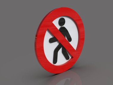 Burada Yasak Eylemler Sembolü, Trafik Engelleme İşareti, Yasak Simge, Giriş Sinyali Yok, Kırmızı Uyarı Yasak