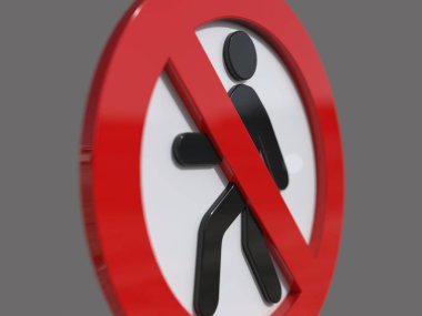 Burada Yasak Eylemler Sembolü, Trafik Engelleme İşareti, Yasak Simge, Giriş Sinyali Yok, Kırmızı Uyarı Yasak