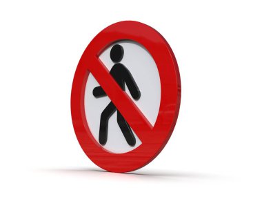 3D çevirme stop! Buraya girmenize izin verilmiyor, Kırmızı Daire, Kırmızı Yol İşareti Yasak Eylemler Sembolü, Trafik Engelleme İşareti, Yasak Simge, Giriş Yasak, Kırmızı Uyarı, Yasak