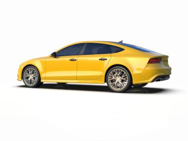 Audi A7, White Executive Car Mid size lüks araba, German Liftback, Premium Car Sportback, Coupe, Sportback, Audi AG, Alman otomobil üreticisi.