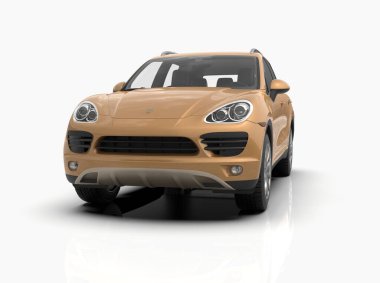 Beyaz 3d İllüstrasyon, Çağdaş SUV Stüdyosu, Otomobil Sanayii, Otomobil Taşımacılığı, Infographics Otomotiv Arkaplanı, Şehir Araç Şablonu