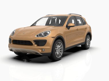 Beyaz 3d İllüstrasyon, Çağdaş SUV Stüdyosu, Otomobil Sanayii, Otomobil Taşımacılığı, Infographics Otomotiv Arkaplanı, Şehir Araç Şablonu