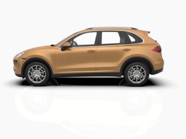 Beyaz 3d İllüstrasyon, Çağdaş SUV Stüdyosu, Otomobil Sanayii, Otomobil Taşımacılığı, Infographics Otomotiv Arkaplanı, Şehir Araç Şablonu