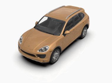 Beyaz 3d İllüstrasyon, Çağdaş SUV Stüdyosu, Otomobil Sanayii, Otomobil Taşımacılığı, Infographics Otomotiv Arkaplanı, Şehir Araç Şablonu