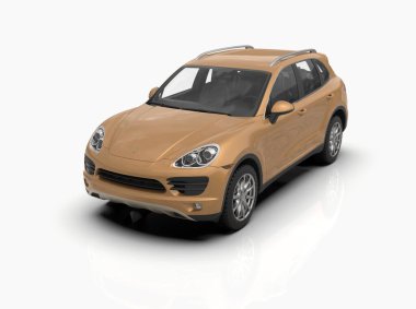 Beyaz 3d İllüstrasyon, Çağdaş SUV Stüdyosu, Otomobil Sanayii, Otomobil Taşımacılığı, Infographics Otomotiv Arkaplanı, Şehir Araç Şablonu