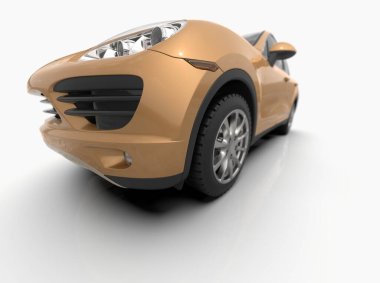 Beyaz 3d İllüstrasyon, Çağdaş SUV Stüdyosu, Otomobil Sanayii, Otomobil Taşımacılığı, Infographics Otomotiv Arkaplanı, Şehir Araç Şablonu