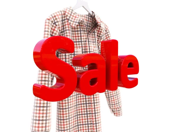 Sales and shirt — Stock Photo, Image