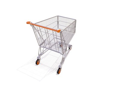 Alışveriş arabası.