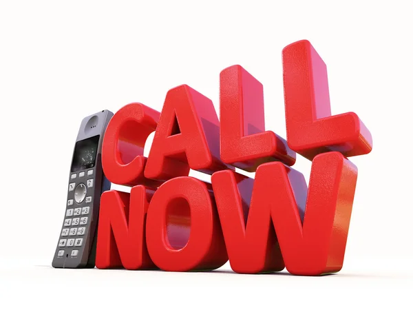 Call now — Stock Photo, Image