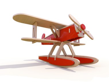 Toy plane clipart