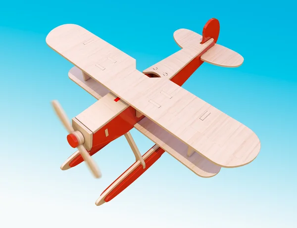 Avião de brinquedo — Fotografia de Stock