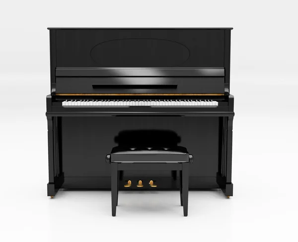 Upprätt piano — Stockfoto