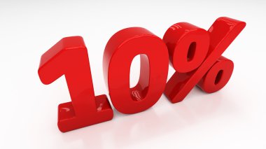 3D yüzde on