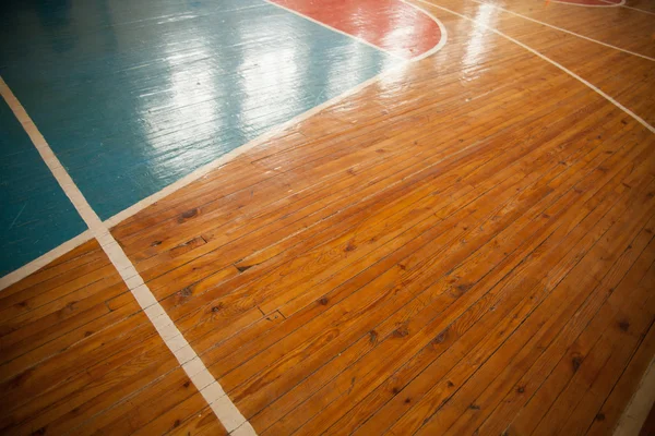 Quadra de basquetebol — Fotografia de Stock