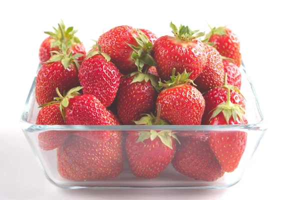 Garden strawberries close-up — Stock Photo, Image