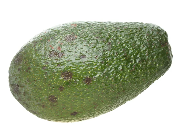 Avokado isolerad på vitt — Stockfoto
