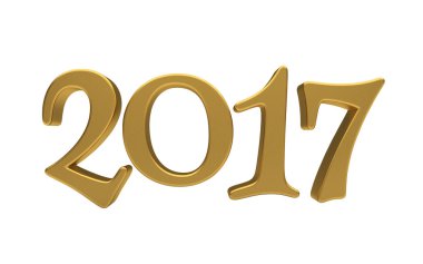 İzole altın 2017 yazı
