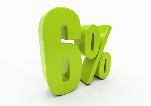 3D percent — Stock Photo, Image