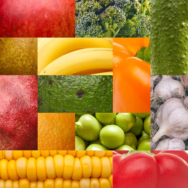 Set textura alimentelor naturale — Fotografie, imagine de stoc