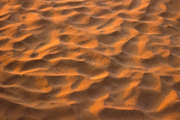 Deserto textura padrão de areia — Fotografia de Stock