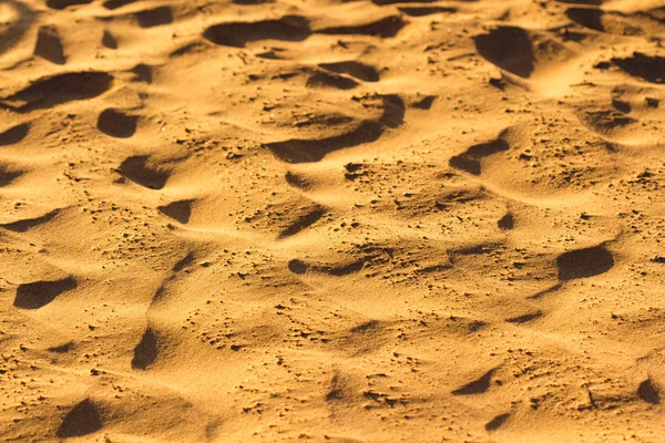 Deserto textura padrão de areia — Fotografia de Stock