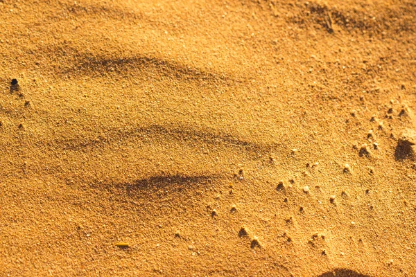 Deserto textura padrão de areia — Fotografia de Stock