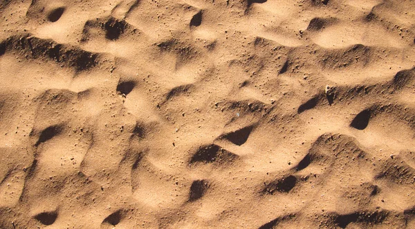 Deserto textura padrão de areia — Fotografia de Stock