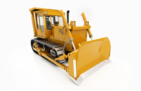 Zware crawler bulldozer — Stockfoto