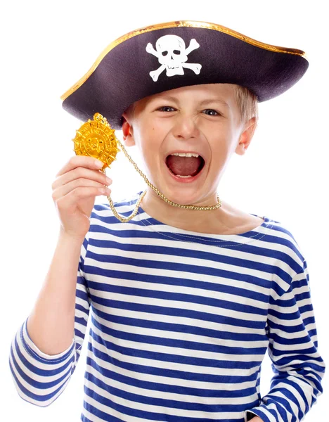 海賊の叫び ストック写真
