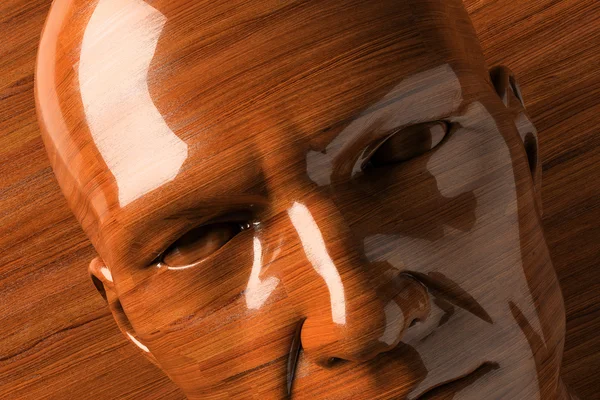 Man of wood — Stock Image Man of wood Stock Photo