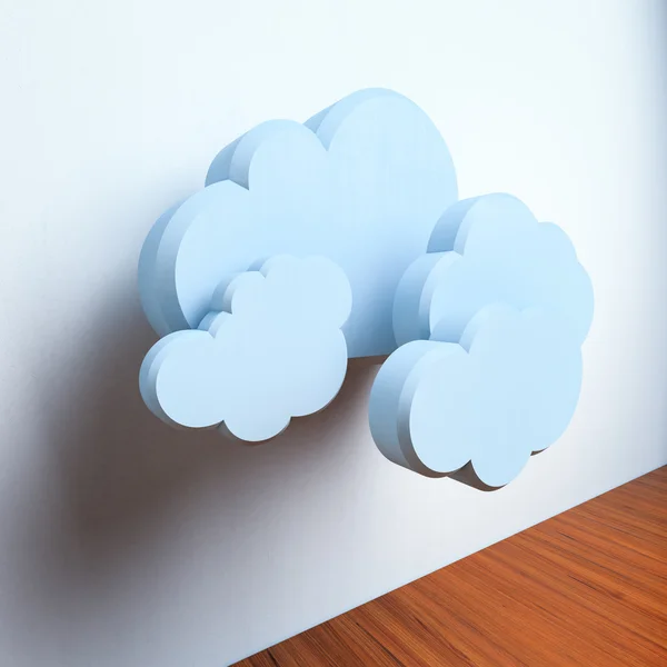 Cloud computing-concept — Stockfoto