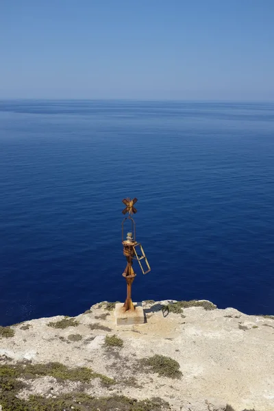 Faro isla Lampedusa —  Fotos de Stock