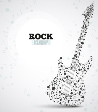 vektör elektro gitar