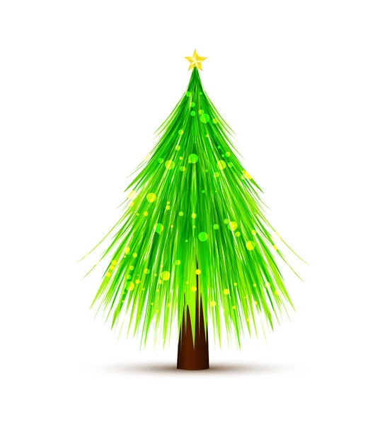 Vector Kerstboom — Stockvector