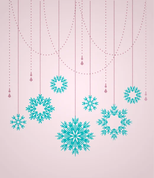 Vector decoratie van Kerstmis — Stockvector