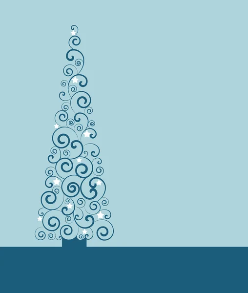 Kerstboom — Stockvector