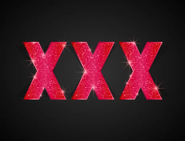 XXX Texto — Vector de stock