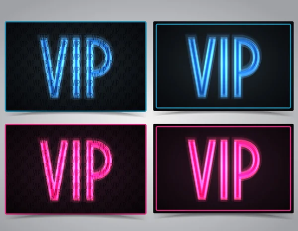 Texto vip — Vector de stock