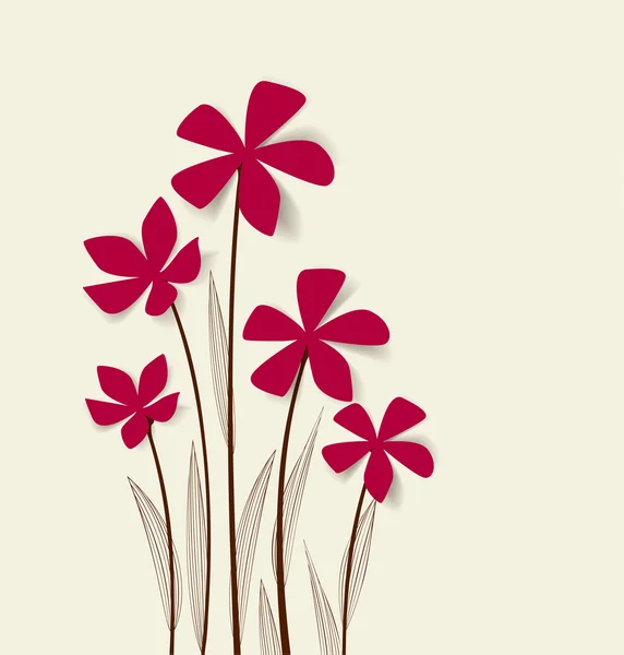 Bloemen — Stockvector