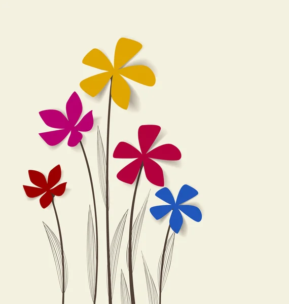 Blommor — Stock vektor