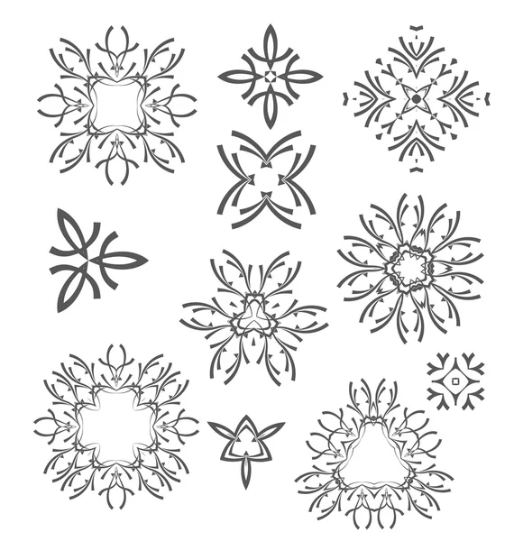 Patrón de ornamento floral — Vector de stock