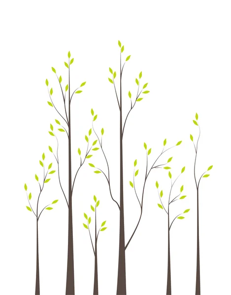 Bomen 42 — Stockvector