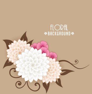 vektör çiçek arka plan