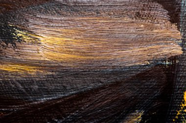 Elle boyanmış tuvalin yakın görüntüsü. Farklı kullanımlar için soyut arkaplan.