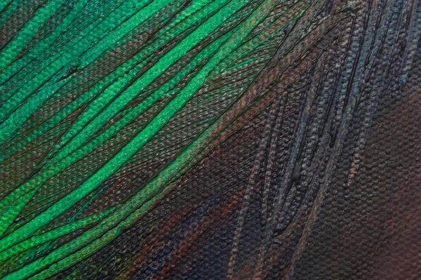 Elle Boyanmış Tuvalin Yakın Görüntüsü Farklı Kullanımlar Için Soyut Arkaplan — Stok fotoğraf